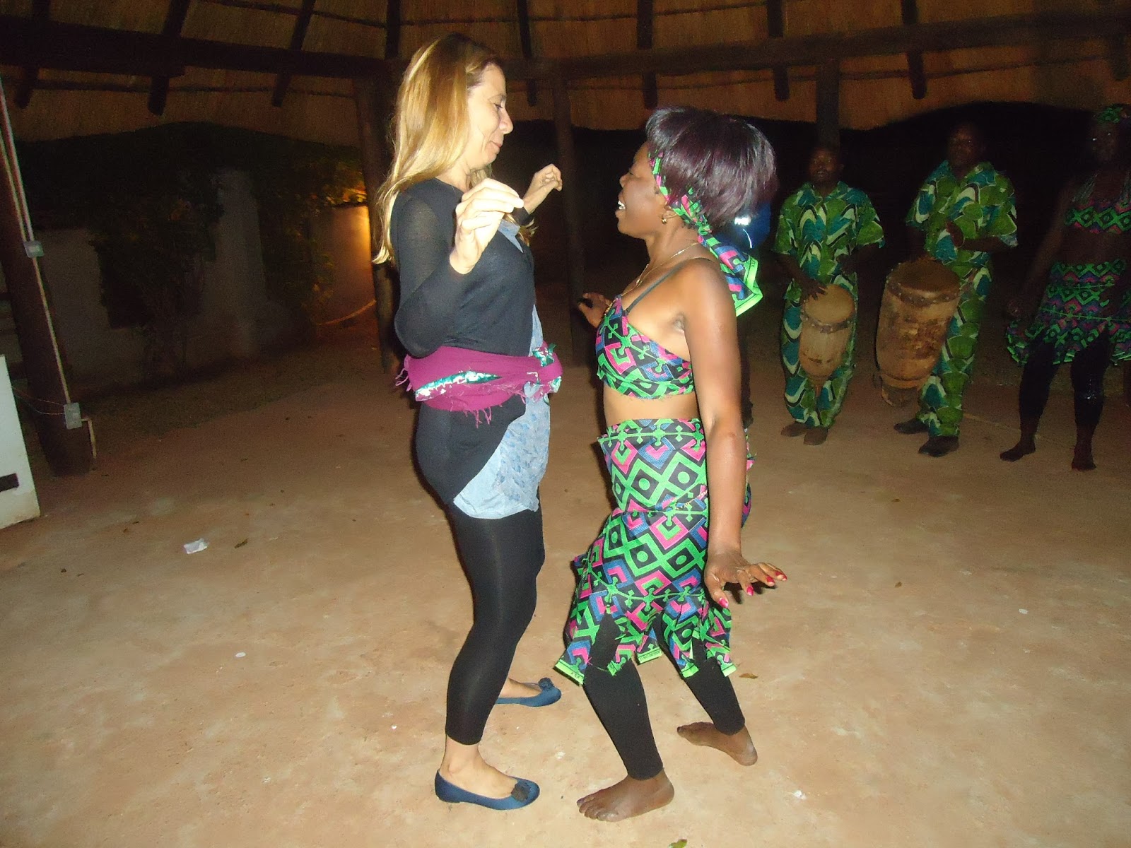 Zambian traditional dancing